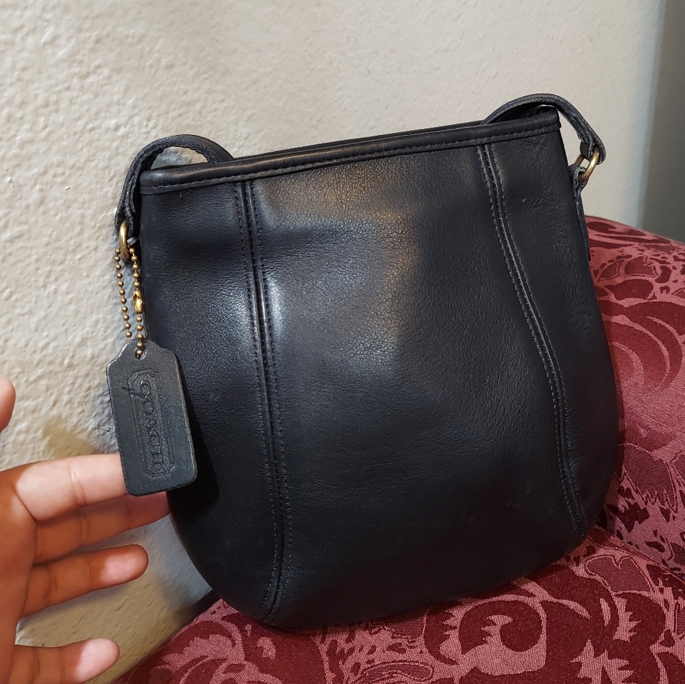 Vintage Coach Black Small Framed Pouch 🖤🥀 9990